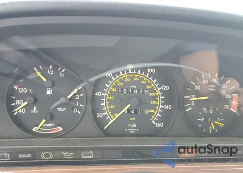 1986 Mercedes-Benz 420 Sel из США, поврежденный, VIN WDBCA35D2GA246302